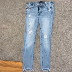 Abercrombie & Fitch ripped denim jeans